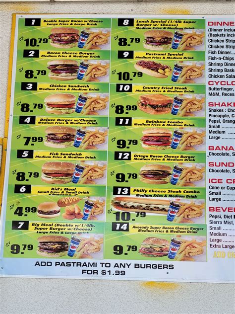 View the menu for Tony&39;s Pizza Farmersville and restaurants in Farmersville, CA. . Rainbow drive in farmersville menu